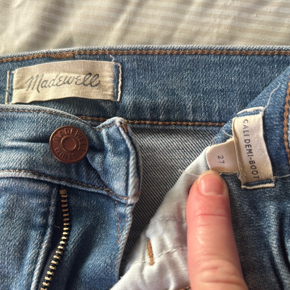 Madewell Blue Denim Jeans